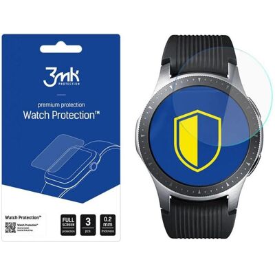 3MK Samsung Galaxy Watch 46mm - Watch Protection? v. FlexibleGlass Lite, Smartwatch Schutzfolie, Transparent 3MK Samsung Galaxy Watch 46mm - Watch Protection? v. FlexibleGlass Lite, Smartwatch Schutzfolie, Transparent