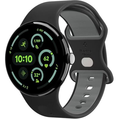 Spigen Nano Pop (Silicone), Uhrenarmband, Schwarz Spigen Nano Pop (Silicone), Uhrenarmband, Schwarz