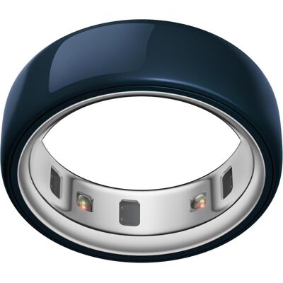 Oura Ring 4 Ceramic (9, Midnight), Smart Ring, Blau Oura Ring 4 Ceramic (9, Midnight), Smart Ring, Blau