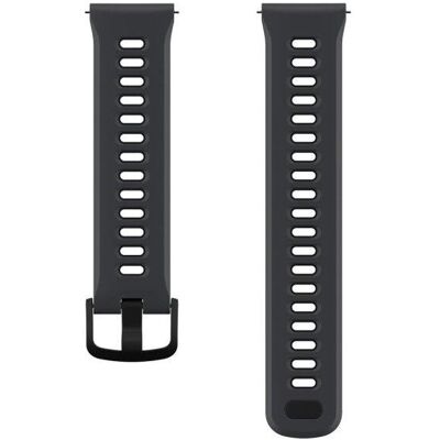 Coros 22mm Watch Band (Silikon), Uhrenarmband, Schwarz Coros 22mm Watch Band (Silikon), Uhrenarmband, Schwarz