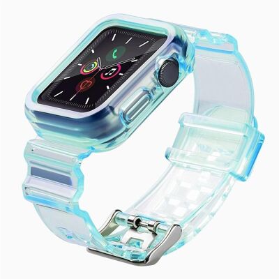 Hurtel Strap Light Set replacement band strap case for Watch 6 44mm / Watch 5 44mm / Watch 4 44mm / Watch S, Weiteres Smartphone Zubehör, Blau Hurtel Strap Light Set replacement band strap case for Watch 6 44mm / Watch 5 44mm / Watch 4 44mm / Watch S, Weiteres Smartphone Zubehör, Blau
