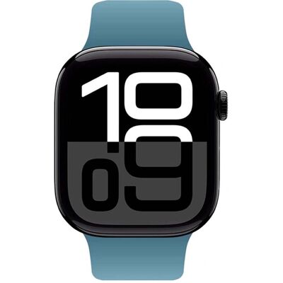 Crong Apple Watch Silikonarmband 44–49 mm (22 mm, Silikon), Uhrenarmband, Blau Crong Apple Watch Silikonarmband 44–49 mm (22 mm, Silikon), Uhrenarmband, Blau