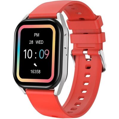 Canyon Smartwatches Smartwatch Chatter SW-58 BT-CALL Silber Rot (ohne SIM), Smartwatch Canyon Smartwatches Smartwatch Chatter SW-58 BT-CALL Silber Rot (ohne SIM), Smartwatch