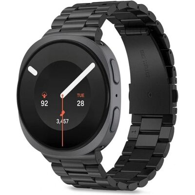 Tech-Protect EDELSTAHL SAMSUNG GALAXY WATCH 8 / 9 / CLASSIC (40 / 44 / 46 MM) SCHWARZ, Smartwatch Zubehör, Schwarz Tech-Protect EDELSTAHL SAMSUNG GALAXY WATCH 8 / 9 / CLASSIC (40 / 44 / 46 MM) SCHWARZ, Smartwatch Zubehör, Schwarz