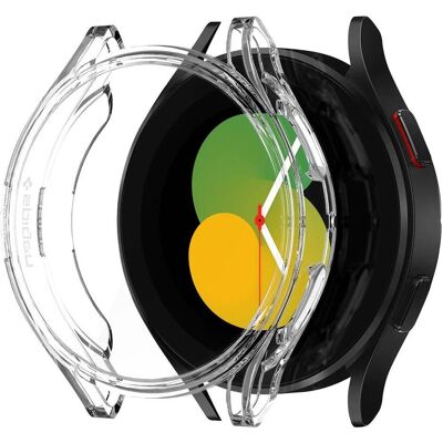 Spigen Samsung Galaxy Watch 4/5 Displayschutzrahmen, 44mm, Smartwatch Zubehör, Transparent Spigen Samsung Galaxy Watch 4/5 Displayschutzrahmen, 44mm, Smartwatch Zubehör, Transparent