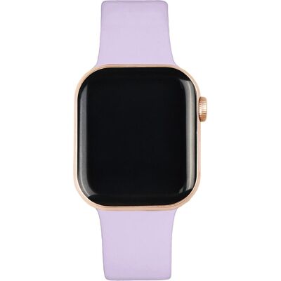 iDeal Of Sweden Silikon-Armband 44/45/46/49mm, S-M Lavender Milk (20 mm, Edelstahl, Silicone, Zinc steel), Uhrenarmband, Violett, Pink iDeal Of Sweden Silikon-Armband 44/45/46/49mm, S-M Lavender Milk (20 mm, Edelstahl, Silicone, Zinc steel), Uhrenarmband, Violett, Pink