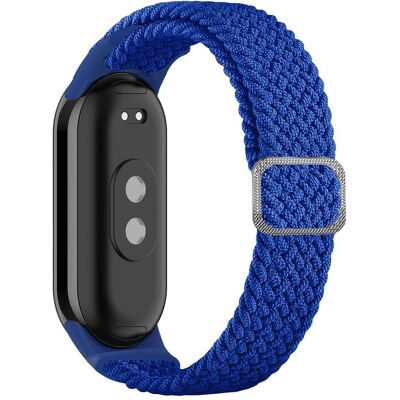 Hurtel Geflochtenes Stoffarmband Xiaomi Mi Band 8 Armband - Blau (Geflochtenes Stoffarmband), Uhrenarmband, Blau Hurtel Geflochtenes Stoffarmband Xiaomi Mi Band 8 Armband - Blau (Geflochtenes Stoffarmband), Uhrenarmband, Blau