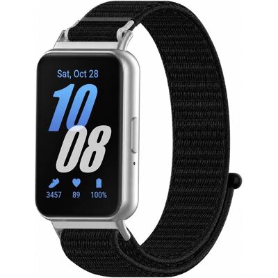 Techsuit - Watchband 22mm (W080) - Samsung Galaxy Fit3 - Black (22 mm), Uhrenarmband, Schwarz Techsuit - Watchband 22mm (W080) - Samsung Galaxy Fit3 - Black (22 mm), Uhrenarmband, Schwarz