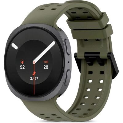 Tech-Protect SILIKON AIR SAMSUNG GALAXY WATCH 8 / 9 / CLASSIC (40 / 44 / 46 MM) OLIVGRÜN, Smartwatch Zubehör, Grün Tech-Protect SILIKON AIR SAMSUNG GALAXY WATCH 8 / 9 / CLASSIC (40 / 44 / 46 MM) OLIVGRÜN, Smartwatch Zubehör, Grün