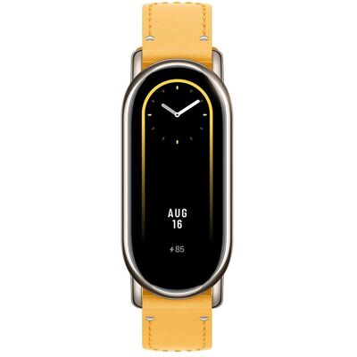 Xiaomi Smart Band 8 (Leder, Nylon), Uhrenarmband, Gelb Xiaomi Smart Band 8 (Leder, Nylon), Uhrenarmband, Gelb