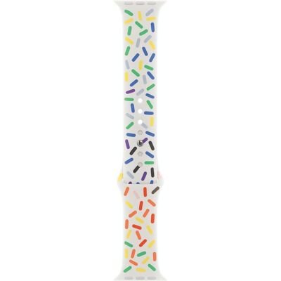 Apple Sportarmband (41 mm, Fluorelastomer), Uhrenarmband, Mehrfarbig Apple Sportarmband (41 mm, Fluorelastomer), Uhrenarmband, Mehrfarbig