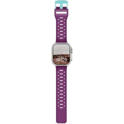 UAG Urban Armor Gear Civilian Strap (Edelstahl, Silikon), Uhrenarmband, Violett UAG Urban Armor Gear Civilian Strap (Edelstahl, Silikon), Uhrenarmband, Violett