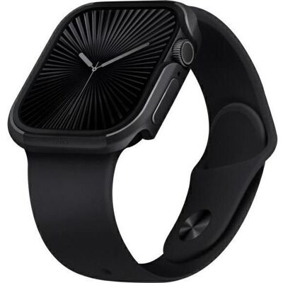 Uniq Valencia case Apple Watch Series 46mm midnight black, Smartwatch Zubehör, Schwarz Uniq Valencia case Apple Watch Series 46mm midnight black, Smartwatch Zubehör, Schwarz