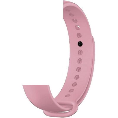 Devia Mi Band 5/Mi Band 6 Deluxe Sport (Silikon), Uhrenarmband, Pink Devia Mi Band 5/Mi Band 6 Deluxe Sport (Silikon), Uhrenarmband, Pink