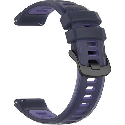 Techsuit - Watchband (W084) - Samsung Galaxy Watch4 40mm - Purple (Silikon), Uhrenarmband, Violett Techsuit - Watchband (W084) - Samsung Galaxy Watch4 40mm - Purple (Silikon), Uhrenarmband, Violett