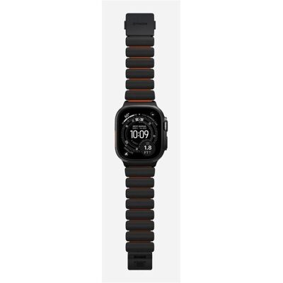 Nomad Stratos Band (44 mm, 45 mm, 46 mm, 49 mm, FKM, Titan), Uhrenarmband, Orange Nomad Stratos Band (44 mm, 45 mm, 46 mm, 49 mm, FKM, Titan), Uhrenarmband, Orange