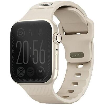 Uniq Apple Watch Armband 38/40/41mm FKM Gummi khaki - Uhrenarmband Uniq Apple Watch Armband 38/40/41mm FKM Gummi khaki - Uhrenarmband
