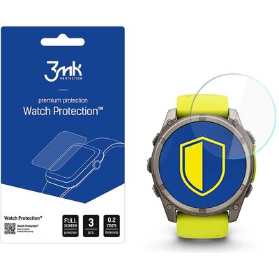 3MK FlexibleGlass Garmin Fenix 8 Solar/Sapphire 51mm Szkło Hybrydowe, Smartwatch Schutzfolie, Transparent 3MK FlexibleGlass Garmin Fenix 8 Solar/Sapphire 51mm Szkło Hybrydowe, Smartwatch Schutzfolie, Transparent