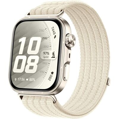 Techsuit - Watchband (W085) - Huawei Watch Fit 5 - Starlight (Nylon), Uhrenarmband, Weiss Techsuit - Watchband (W085) - Huawei Watch Fit 5 - Starlight (Nylon), Uhrenarmband, Weiss