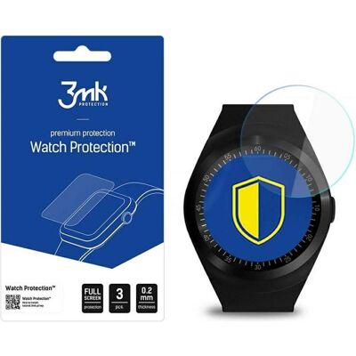 3MK FlexibleGlass Watch Media-Tech Round Watch GSM MT855 Szkło Hybrydowe, Smartwatch Schutzfolie, Transparent 3MK FlexibleGlass Watch Media-Tech Round Watch GSM MT855 Szkło Hybrydowe, Smartwatch Schutzfolie, Transparent