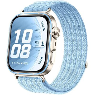 Techsuit - Watchband (W085) - Huawei Watch Fit 5 - Island Blue (Nylon), Uhrenarmband, Blau Techsuit - Watchband (W085) - Huawei Watch Fit 5 - Island Blue (Nylon), Uhrenarmband, Blau
