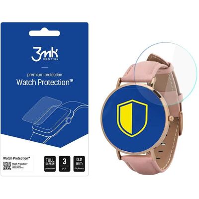 3MK FlexibleGlass Watch Garett Verona Szkło Hybrydowe, Smartwatch Schutzfolie, Transparent 3MK FlexibleGlass Watch Garett Verona Szkło Hybrydowe, Smartwatch Schutzfolie, Transparent