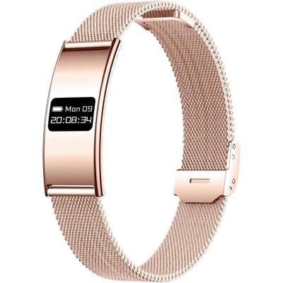 Forever Smartband Elegance rose gold B8 (Aluminium Alloy, epoxy resin, Magnesium Alloy, Zinc Alloy), Uhrenarmband, Rosa Forever Smartband Elegance rose gold B8 (Aluminium Alloy, epoxy resin, Magnesium Alloy, Zinc Alloy), Uhrenarmband, Rosa