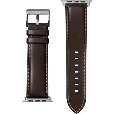 Laut Armband 42/44mm (42 mm, 44 mm, 45 mm, 49 mm, Leder, Nappaleder), Uhrenarmband, Braun Laut Armband 42/44mm (42 mm, 44 mm, 45 mm, 49 mm, Leder, Nappaleder), Uhrenarmband, Braun