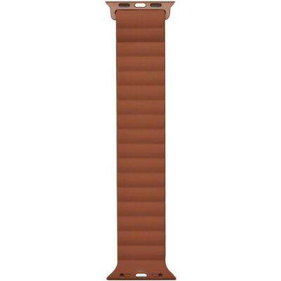 Devia Deluxe Sport 3 40/41/42 mm Sattelbraun / Armband für Apple Watch / Silikon / Magnetverschluss (Silikon), Uhrenarmband, Braun Devia Deluxe Sport 3 40/41/42 mm Sattelbraun / Armband für Apple Watch / Silikon / Magnetverschluss (Silikon), Uhrenarmband, Braun