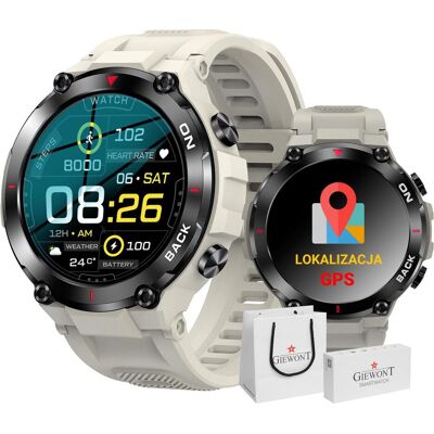 Giewont Smartwatch GW460-3 Grau GPS, Smartwatch Giewont Smartwatch GW460-3 Grau GPS, Smartwatch