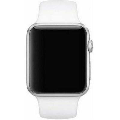Mercury pasek Silicon Apple Watch 4244 45 mm bialywhite (Silicon), Uhrenarmband, Weiss Mercury pasek Silicon Apple Watch 4244 45 mm bialywhite (Silicon), Uhrenarmband, Weiss