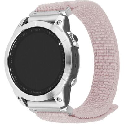 Fixed Nylon rem Garmin QuickFit 22 mm Rose Guld (22 mm, Nylon), Uhrenarmband, Gold, Rosa Fixed Nylon rem Garmin QuickFit 22 mm Rose Guld (22 mm, Nylon), Uhrenarmband, Gold, Rosa