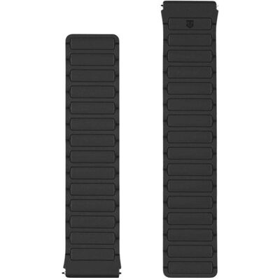 Tactical MagBand 22mm Black (22 mm, Silikon), Uhrenarmband, Schwarz Tactical MagBand 22mm Black (22 mm, Silikon), Uhrenarmband, Schwarz