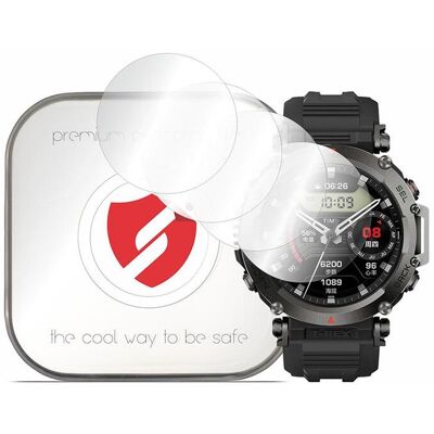 Smart Protection - Premium Classic (4 pack) - Amazfit T-Rex Ultra - Clear, Smartwatch Schutzfolie, Transparent Smart Protection - Premium Classic (4 pack) - Amazfit T-Rex Ultra - Clear, Smartwatch Schutzfolie, Transparent