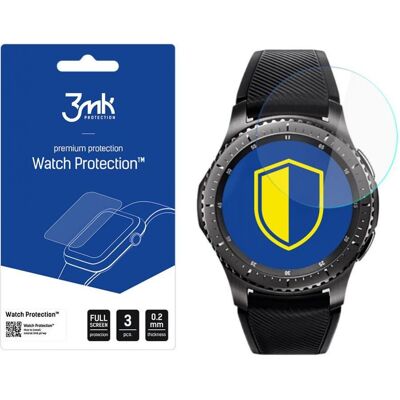 3MK FlexibleGlass-Hybridglas für Samsung Gear S3, Smartwatch Schutzfolie, Transparent 3MK FlexibleGlass-Hybridglas für Samsung Gear S3, Smartwatch Schutzfolie, Transparent