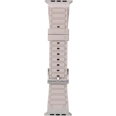 Forcell Strap F-DESIGN FA06 silicone strap for APPLE Watch 42 / 44 / 45 / 49 mm white (Silicone), Uhrenarmband, Weiss Forcell Strap F-DESIGN FA06 silicone strap for APPLE Watch 42 / 44 / 45 / 49 mm white (Silicone), Uhrenarmband, Weiss