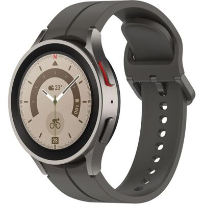 Samsung Galaxy Watch 6, 6 Classic Watch Strap - Dark Gray, Uhrenarmband, Grau Samsung Galaxy Watch 6, 6 Classic Watch Strap - Dark Gray, Uhrenarmband, Grau