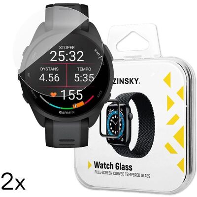 Wozinsky 2x Full Glue Garmin Forerunner 165, Smartwatch Schutzfolie, Transparent Wozinsky 2x Full Glue Garmin Forerunner 165, Smartwatch Schutzfolie, Transparent