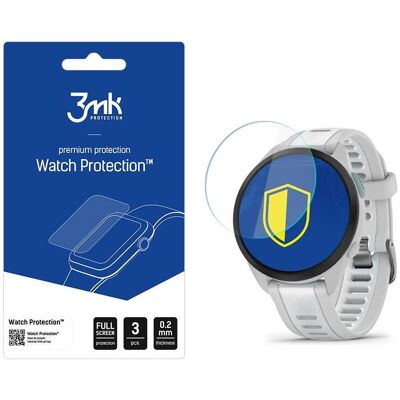 3MK FlexibleGlass Watch Garmin Forerunner 165 Szkło Hybrydowe, Smartwatch Schutzfolie, Transparent 3MK FlexibleGlass Watch Garmin Forerunner 165 Szkło Hybrydowe, Smartwatch Schutzfolie, Transparent