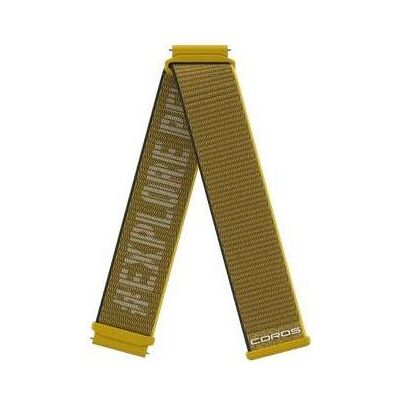 Coros Nylon Band - Geltona, APEX 2, PACE 2, APEX 42 (Nylon), Uhrenarmband, Gelb Coros Nylon Band - Geltona, APEX 2, PACE 2, APEX 42 (Nylon), Uhrenarmband, Gelb