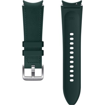 Samsung Hybrid Leather Band 20mm S/M Gre (20 mm, Leder), Uhrenarmband, Grün Samsung Hybrid Leather Band 20mm S/M Gre (20 mm, Leder), Uhrenarmband, Grün
