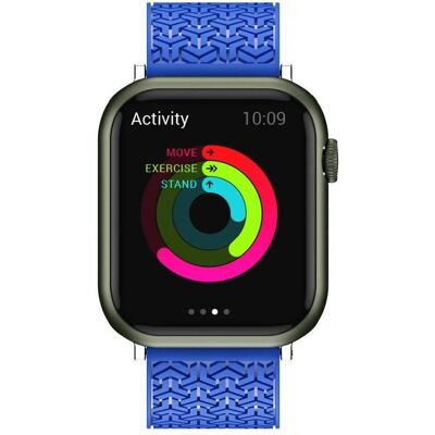 Hurtel Uhrenarmband Y-Armband für Apple Watch Watch 7 / SE (41/40 / 38mm) Band Uhrenarmband blau (38 mm, 40 mm, 41 mm, TPU), Uhrenarmband, Blau Hurtel Uhrenarmband Y-Armband für Apple Watch Watch 7 / SE (41/40 / 38mm) Band Uhrenarmband blau (38 mm, 40 mm, 41 mm, TPU), Uhrenarmband, Blau