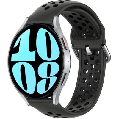 Samsung Galaxy Watch 6 Watch Strap - Black, Uhrenarmband, Schwarz Samsung Galaxy Watch 6 Watch Strap - Black, Uhrenarmband, Schwarz