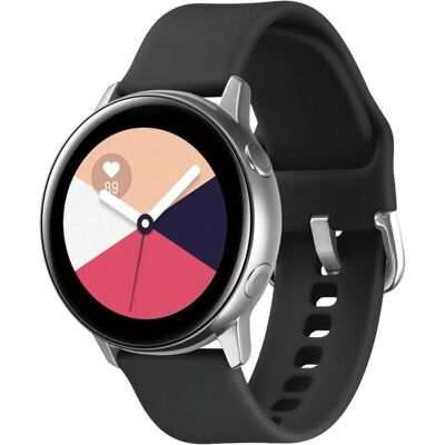 Celly Universal 22mm Silikonarmband (22 mm, Silikon), Uhrenarmband, Schwarz Celly Universal 22mm Silikonarmband (22 mm, Silikon), Uhrenarmband, Schwarz