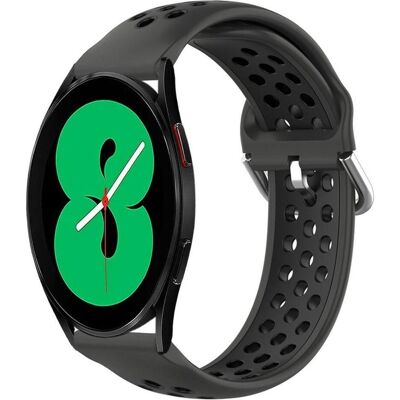 Samsung Galaxy Watch 4 Watch Strap - Black, Smartwatch Zubehör, Schwarz Samsung Galaxy Watch 4 Watch Strap - Black, Smartwatch Zubehör, Schwarz