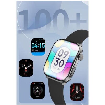 Gravity Smartwatch Męski GT28-1 Pasek + Bransoleta Czarny (50 mm), Smartwatch Gravity Smartwatch Męski GT28-1 Pasek + Bransoleta Czarny (50 mm), Smartwatch