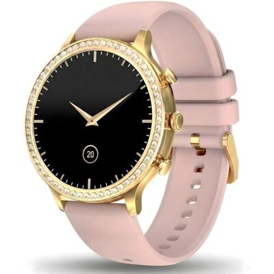 Gravity Smartwatch Złoty Pasek i Bransoleta GT5-3 (44 mm, ohne SIM), Smartwatch Gravity Smartwatch Złoty Pasek i Bransoleta GT5-3 (44 mm, ohne SIM), Smartwatch