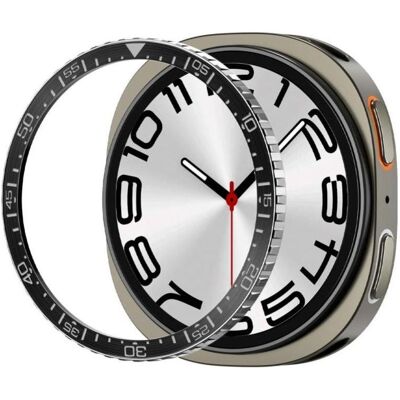 Spigen - Bezel Tune Diver - for Samsung Galaxy Watch8 44mm, Stainless Steel - Black, Smartwatch Zubehör, Schwarz Spigen - Bezel Tune Diver - for Samsung Galaxy Watch8 44mm, Stainless Steel - Black, Smartwatch Zubehör, Schwarz
