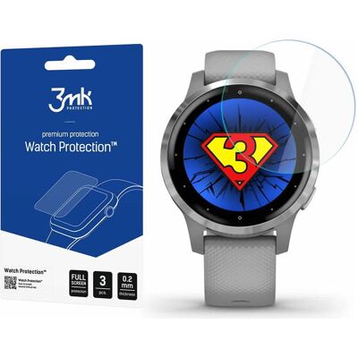 3MK protective film Watch Protection ARC for Garmin Vivoactive 4S, Smartwatch Schutzfolie, Transparent 3MK protective film Watch Protection ARC for Garmin Vivoactive 4S, Smartwatch Schutzfolie, Transparent