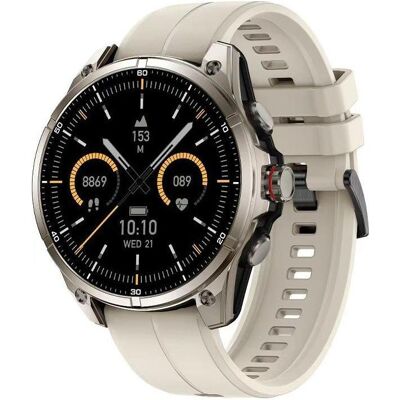 Carneo - Chytrà hodinky GTR eXpedition Titan - Sand Grey (44 mm, ohne SIM), Smartwatch Carneo - Chytrà hodinky GTR eXpedition Titan - Sand Grey (44 mm, ohne SIM), Smartwatch